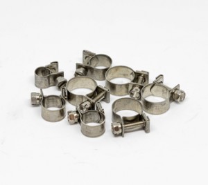10mm – 12mm EFI 304 Stainless Steel Hose Clamps  (20 Per Pack)