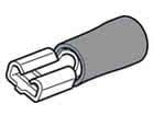 3.6mm x 150mm Black Push Type
