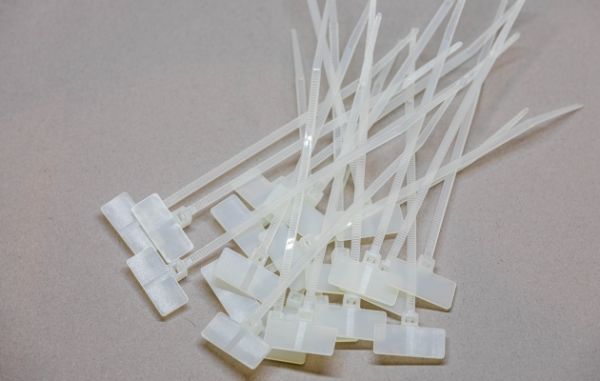 4.8mm x 200mm White Cable Markers 100pcs